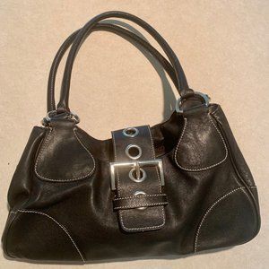 PRADA black shoulder purse